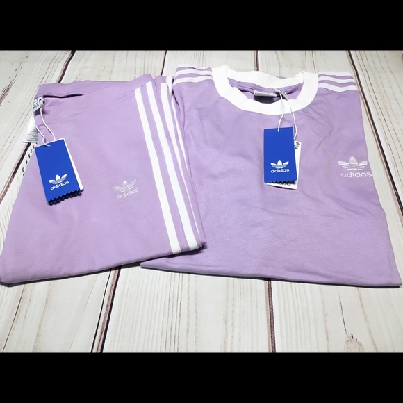 New adidas originals outfit leggings T-shirt set - Picture 3 of 4